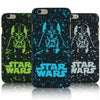 Star Wars Black Hard Scrub Plastic Cool Spot Cover Case for Iphone